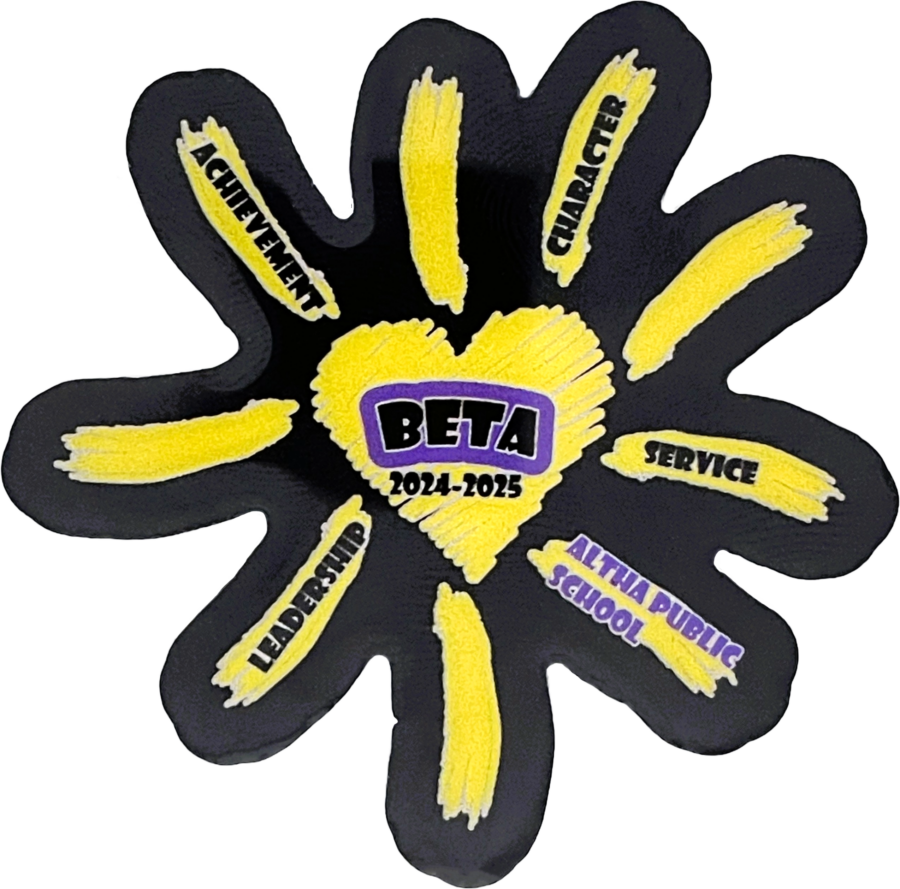 Custom National Beta Pin for Altha Junior Beta Club