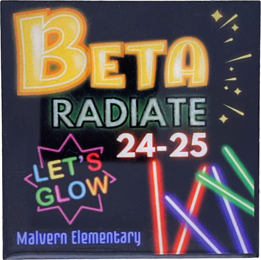 Custom National Beta Pin for MES Beta Club