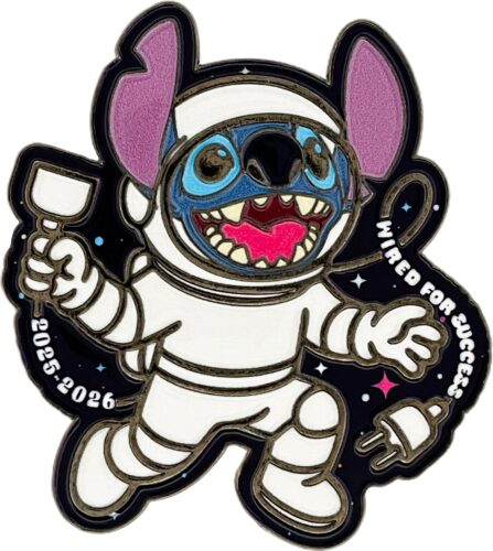 Beta Pin Examples - Eminence Elementary Beta with UV Print