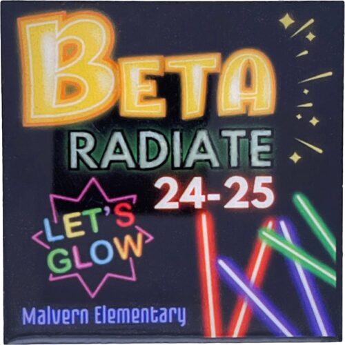 Custom National Beta Pin for MES Beta Club